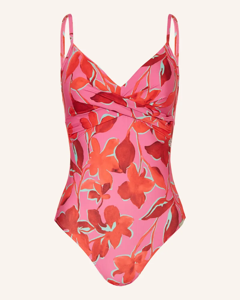 Lidea Badeanzug Fused Florals pink Pink