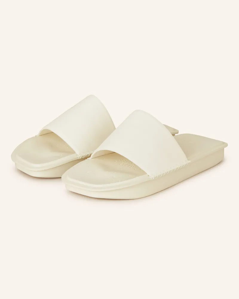 Y-3 Pantoletten WATER SLIDE Weiss