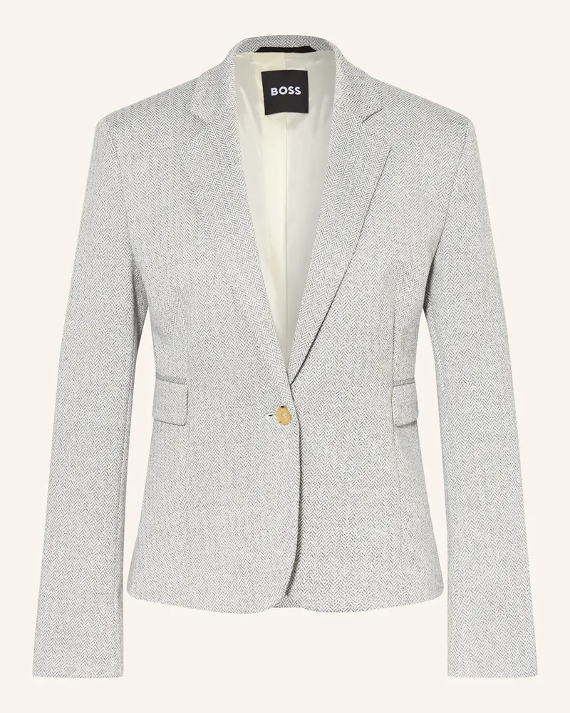 HUGO BOSS Jerseyblazer JIA Grau
