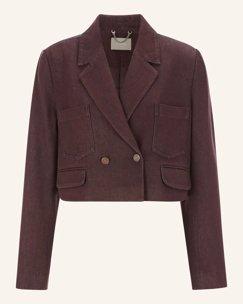 Malej Jacke Dunkelrot