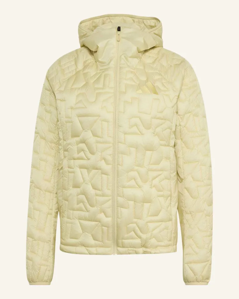 adidas Terrex Xperior Primaloft Kapuzenjacke, Isoliert, Lose Füllung gelb Gelb