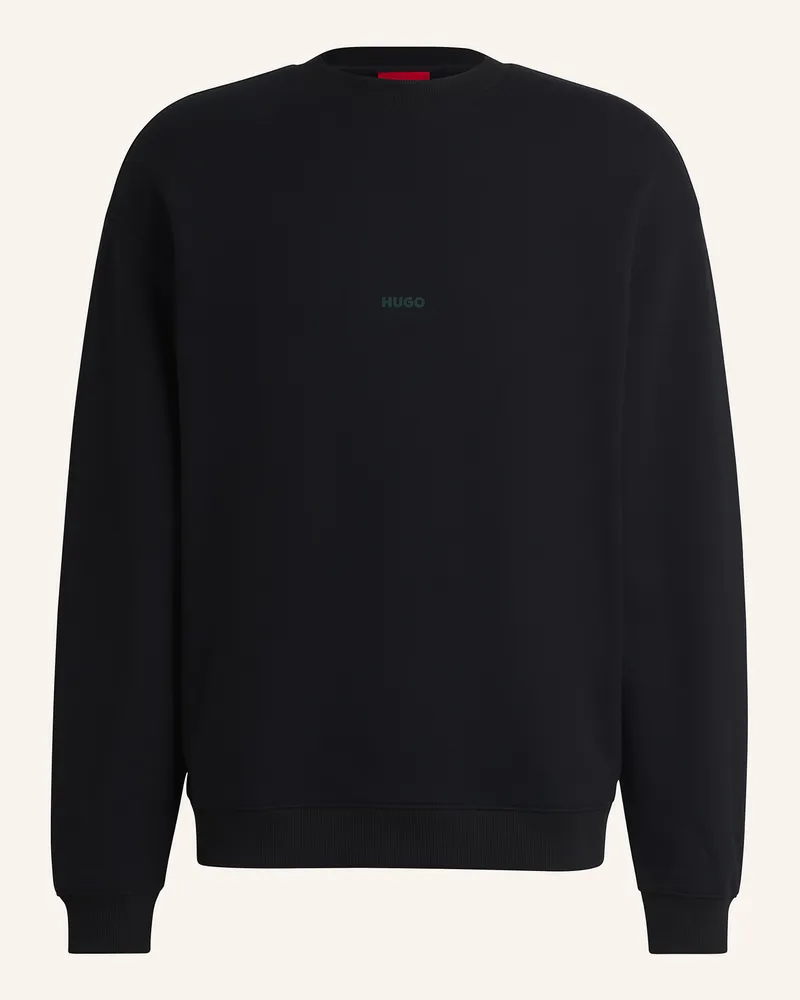 HUGO BOSS Sweatshirt DAMAZECREW Relaxed Fit Schwarz
