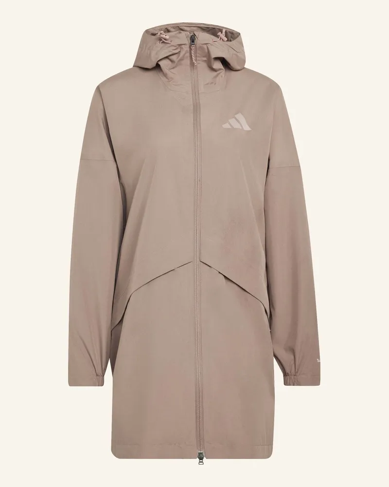 adidas Regenjacke Multi braun Braun