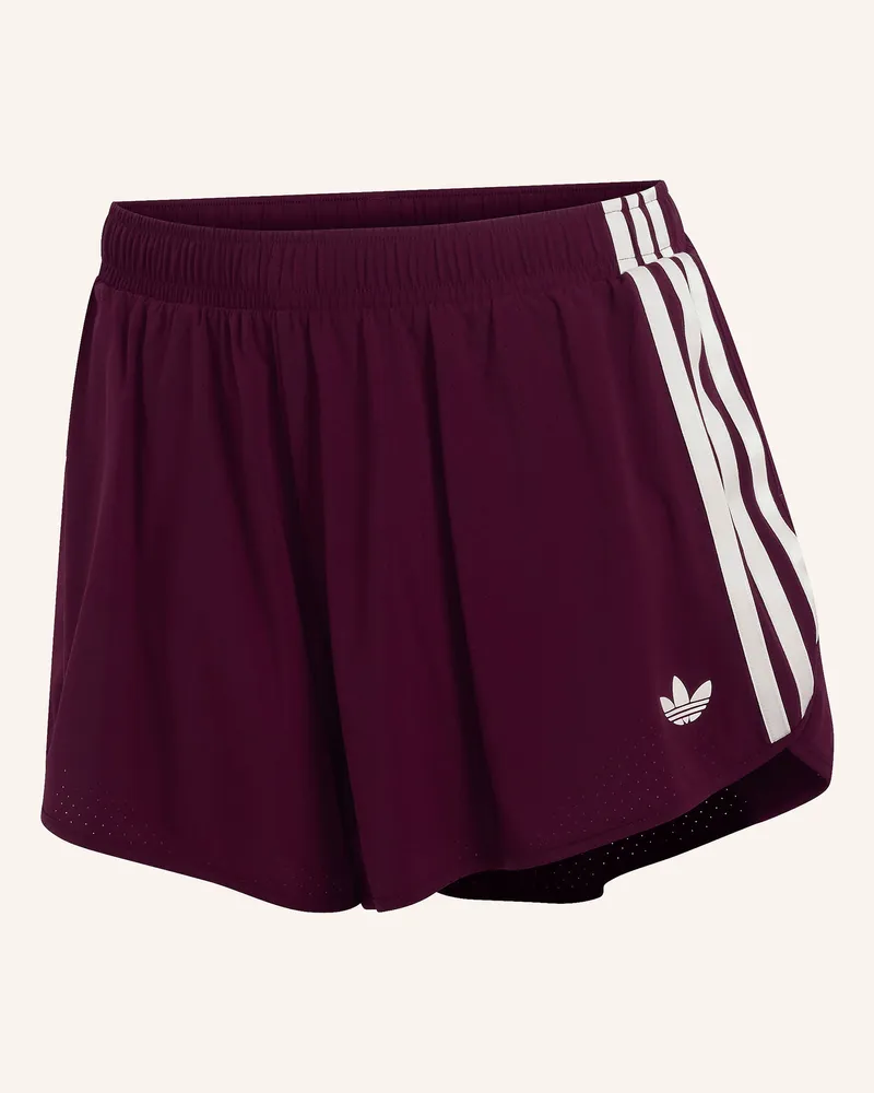 adidas 2-In-1-Trainingsshorts Adidas Originals Sport braun Dunkelrot