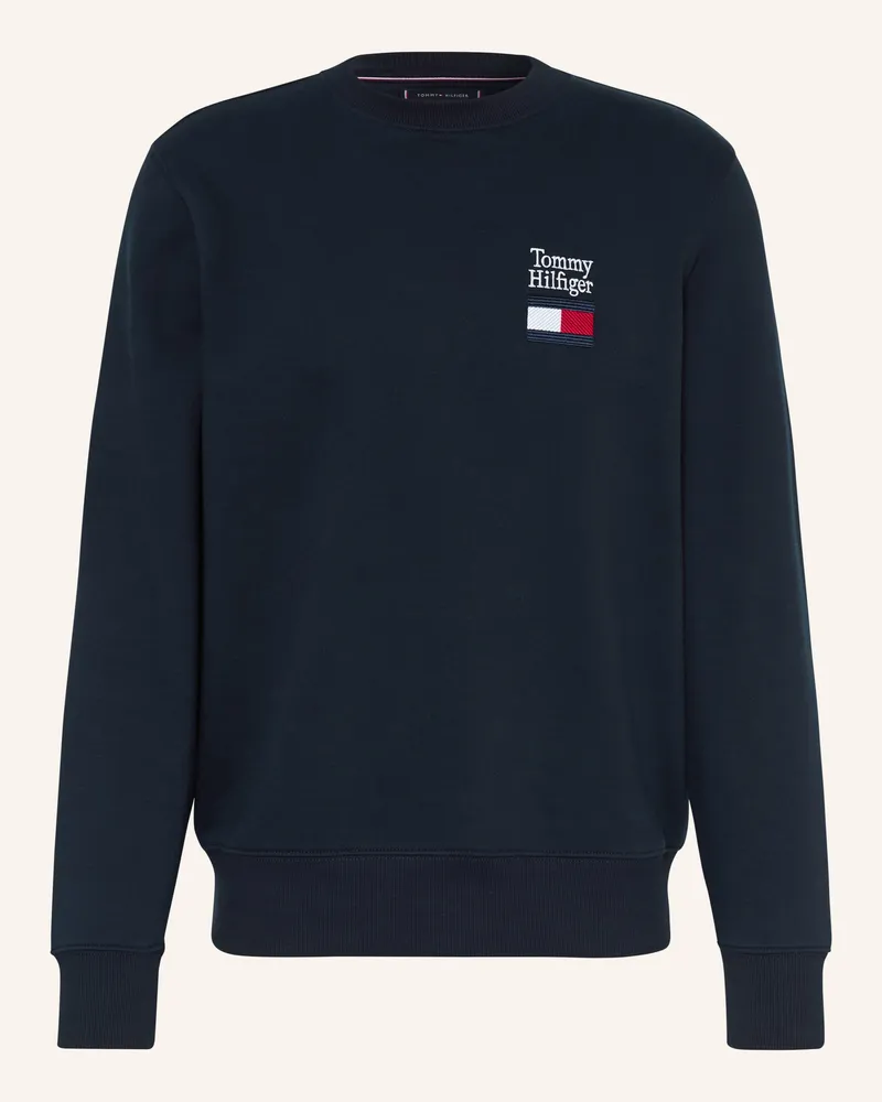 Tommy Hilfiger Sweatshirt blau Dunkelblau