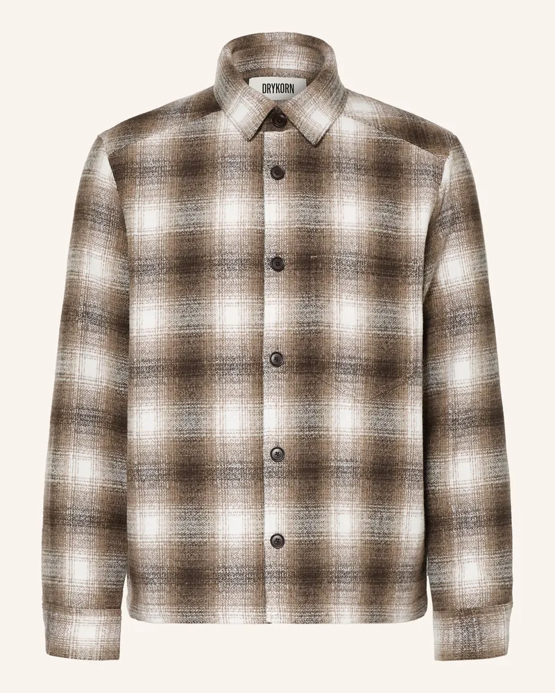 Drykorn Overjacket Dieggo braun Dunkelbraun