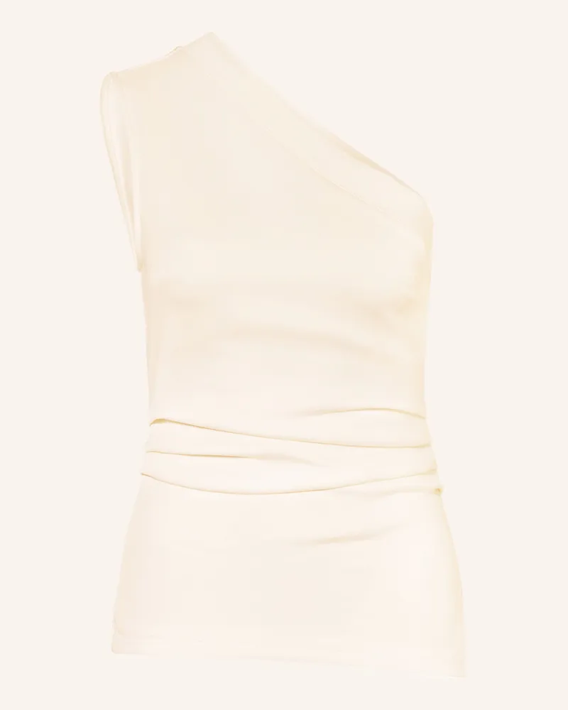 Y.A.S One-Shoulder-Top Ecru
