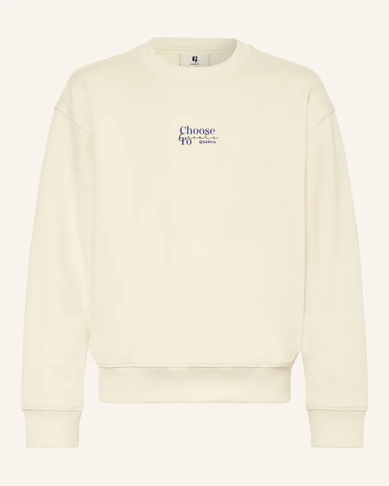 Garcia Jeanswear Sweatshirt Creme