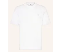 Brunello Cucinelli T-Shirt Weiss