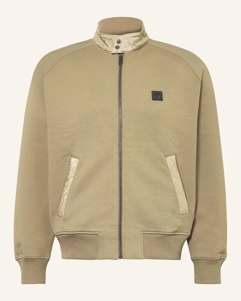 HUGO BOSS Sweatjacke DIWANO Braun