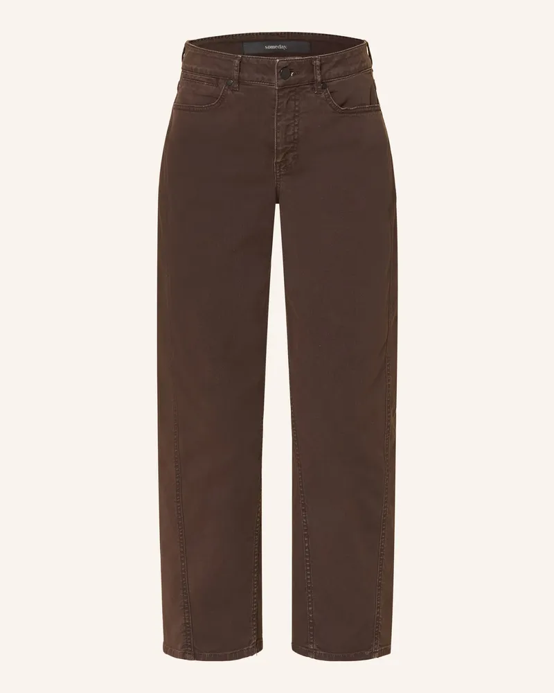 someday. Barrel Jeans Cellma braun 20026