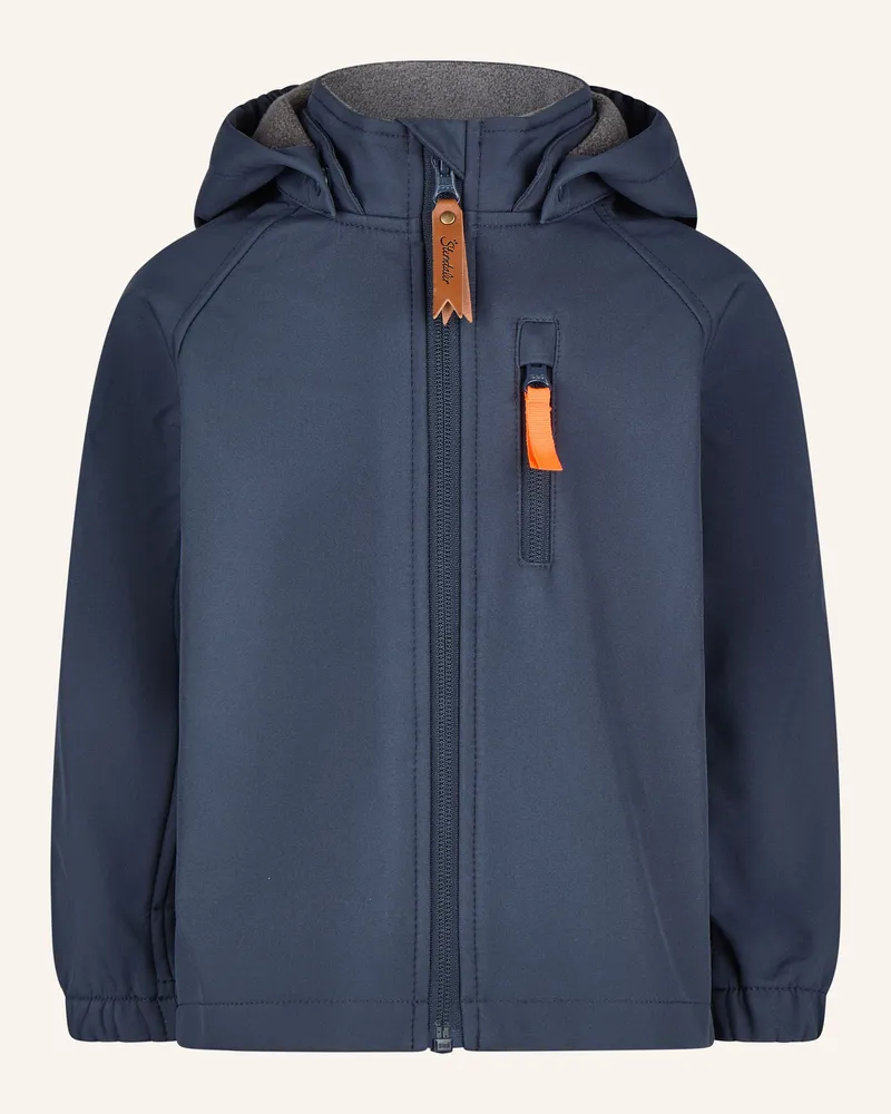 Sterntaler Softshelljacke mit Kapuze Blau