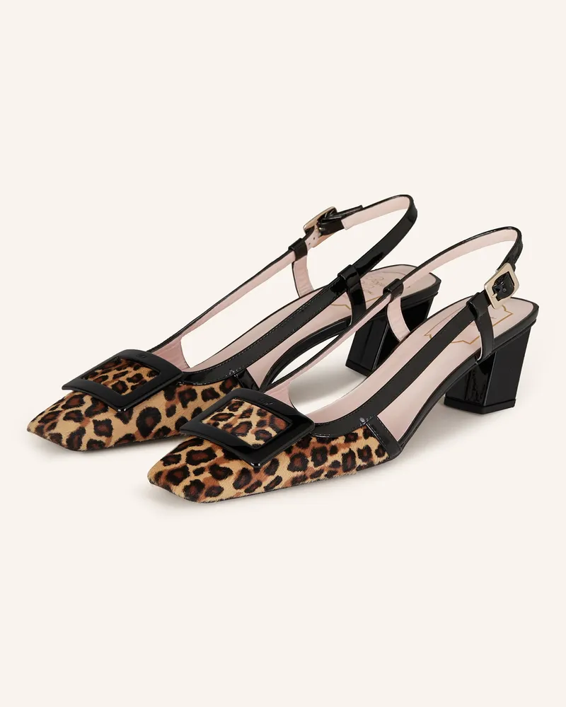 Roger Vivier Slingpumps Schwarz