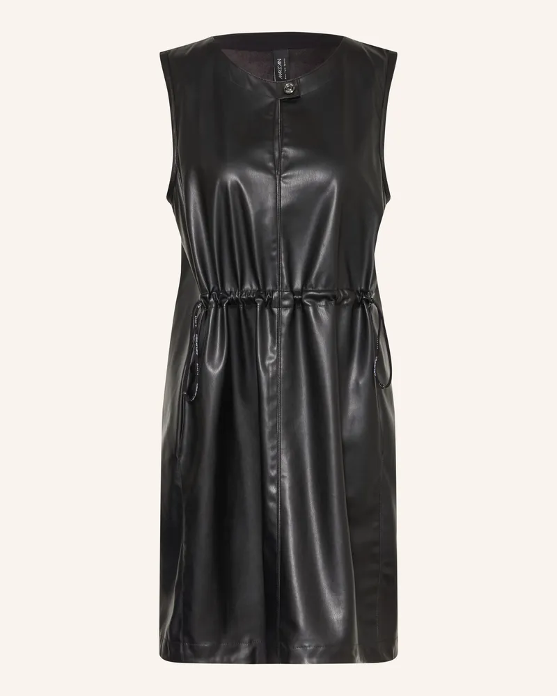 Marc Cain Kleid In Lederoptik schwarz 900