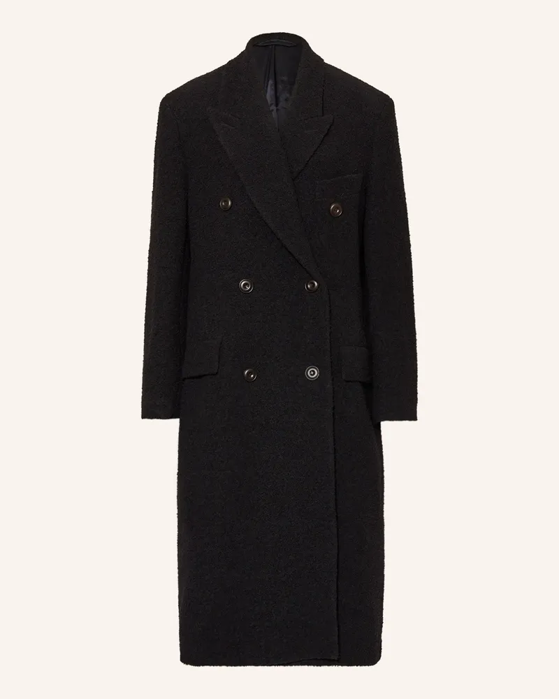 Acne Studios Wollmantel Schwarz