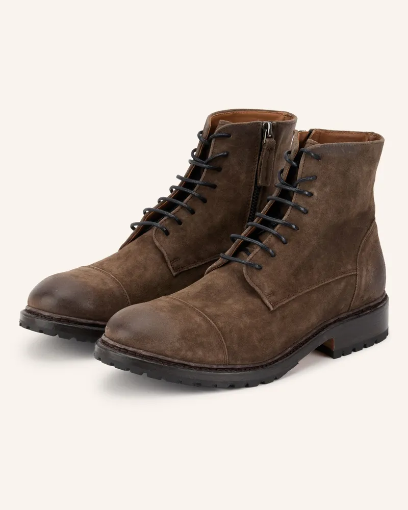 Cordwainer Schnürboots braun Dunkelbraun