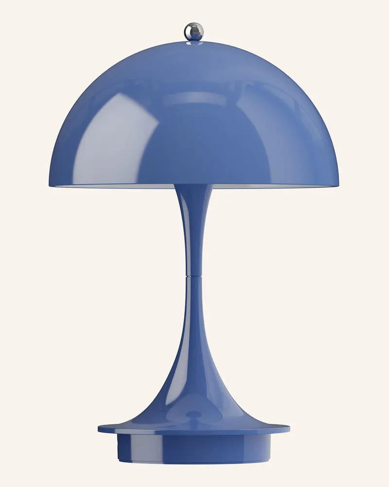 Louis Poulsen Tischleuchte Panthella 160 Portable blau Blaugrau
