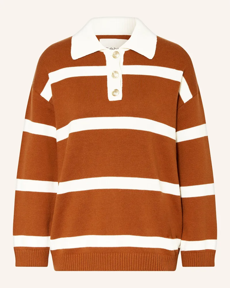 Gant Rugbyshirt Braun