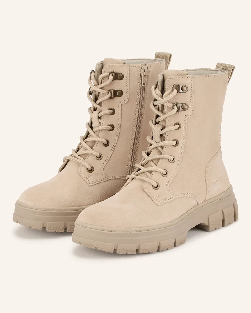 Marc O'Polo Schnürboots Josy beige Taupe