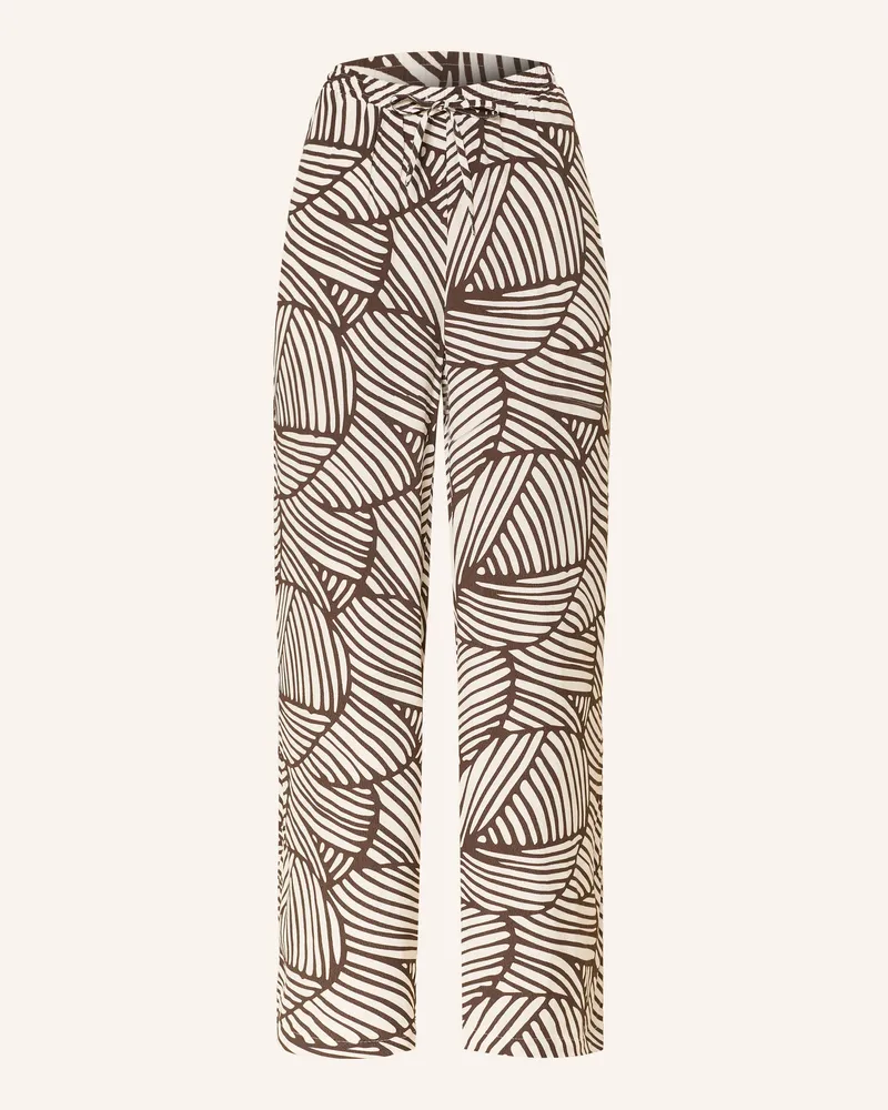 OPUS Marlenehose Marou braun Dunkelbraun