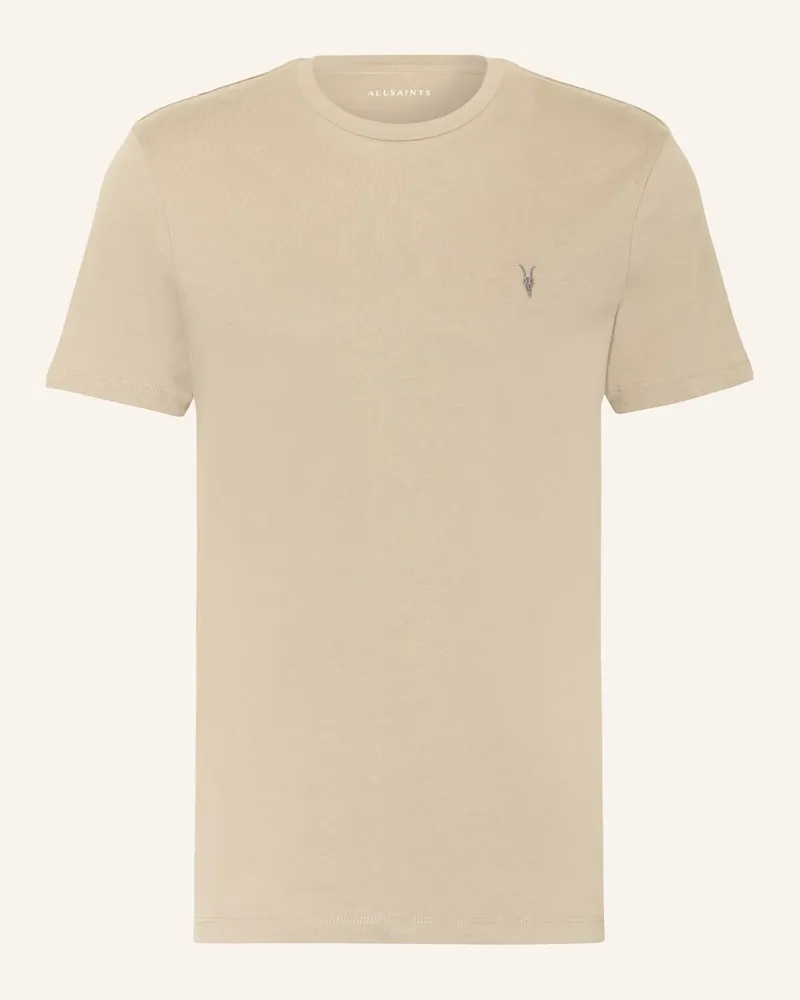 AllSaints T-Shirt BRACE Braun