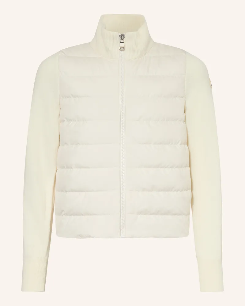 Moncler Daunenjacke weiss Creme