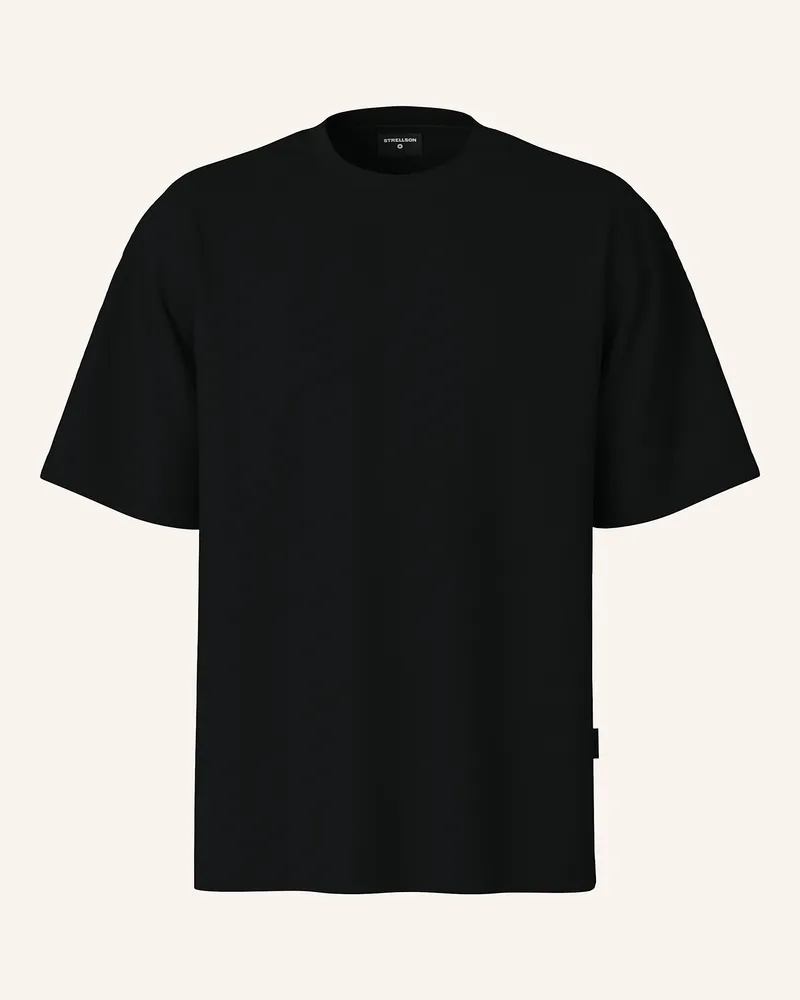 Strellson T-Shirt PICO aus Piqué Schwarz