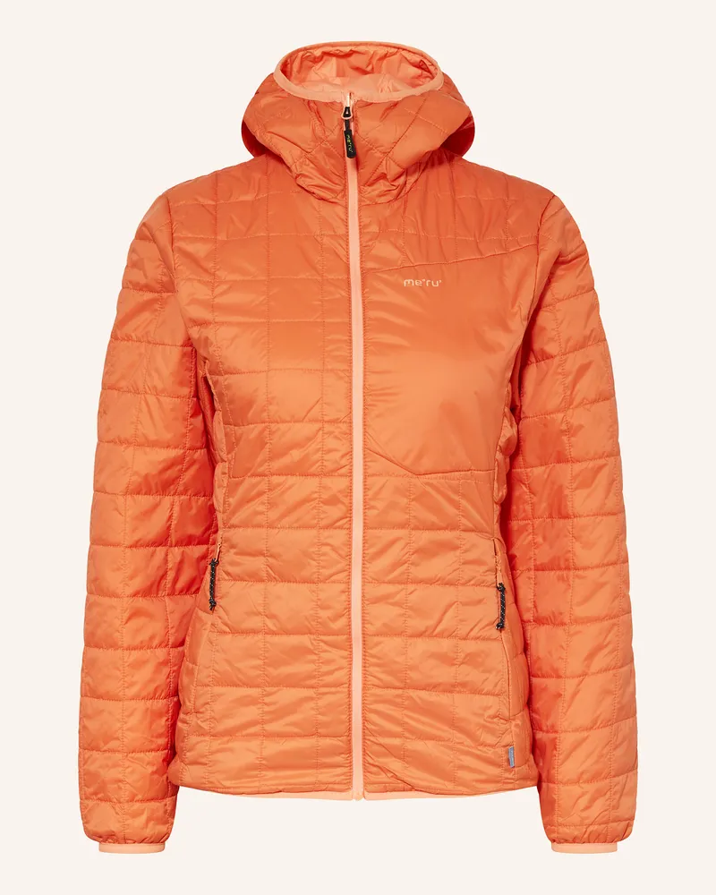 me°ru' Steppjacke NAKNEK zum Wenden Orange