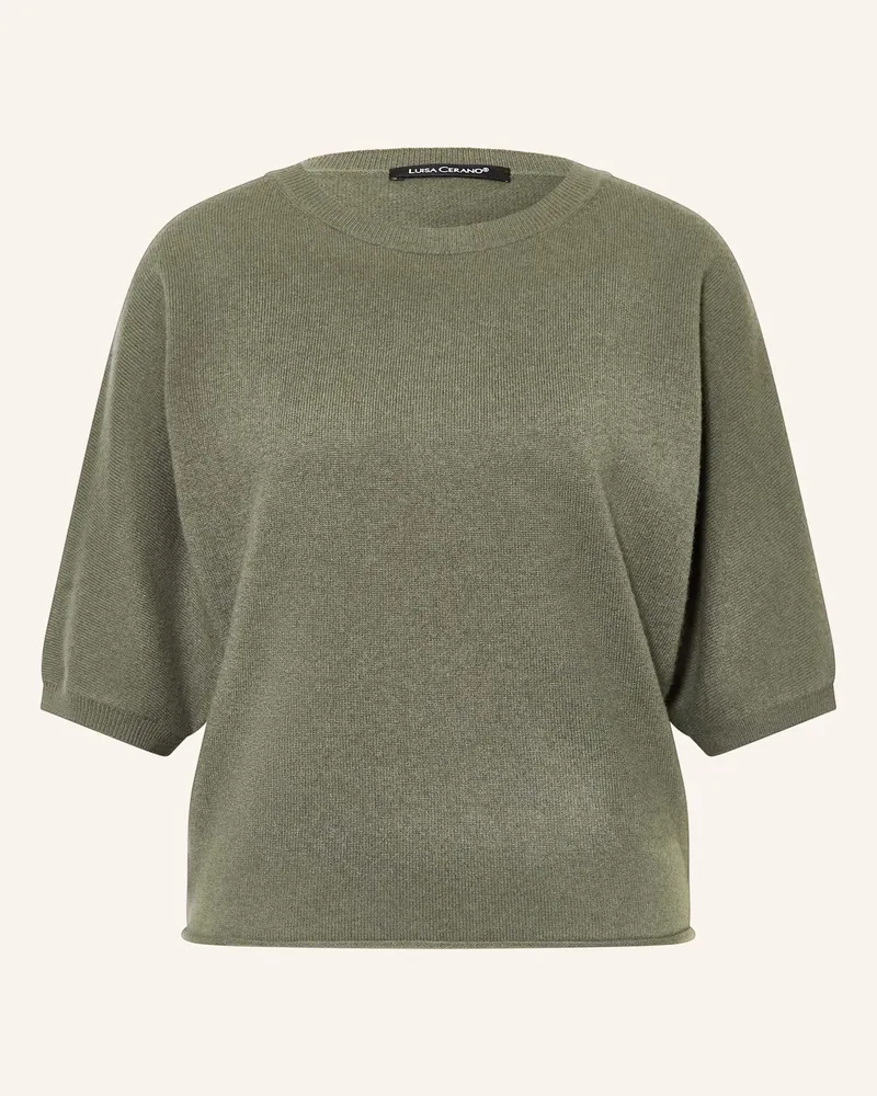 Luisa Cerano Pullover gruen Khaki