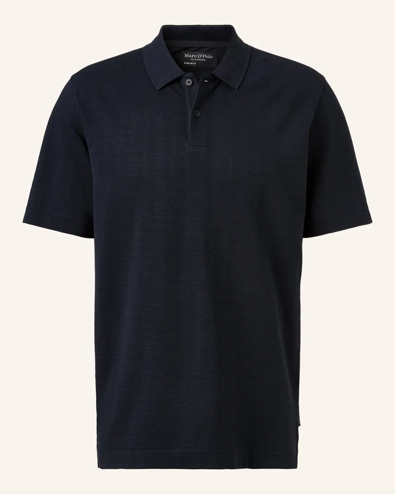 Marc O'Polo Poloshirt blau Dunkelblau