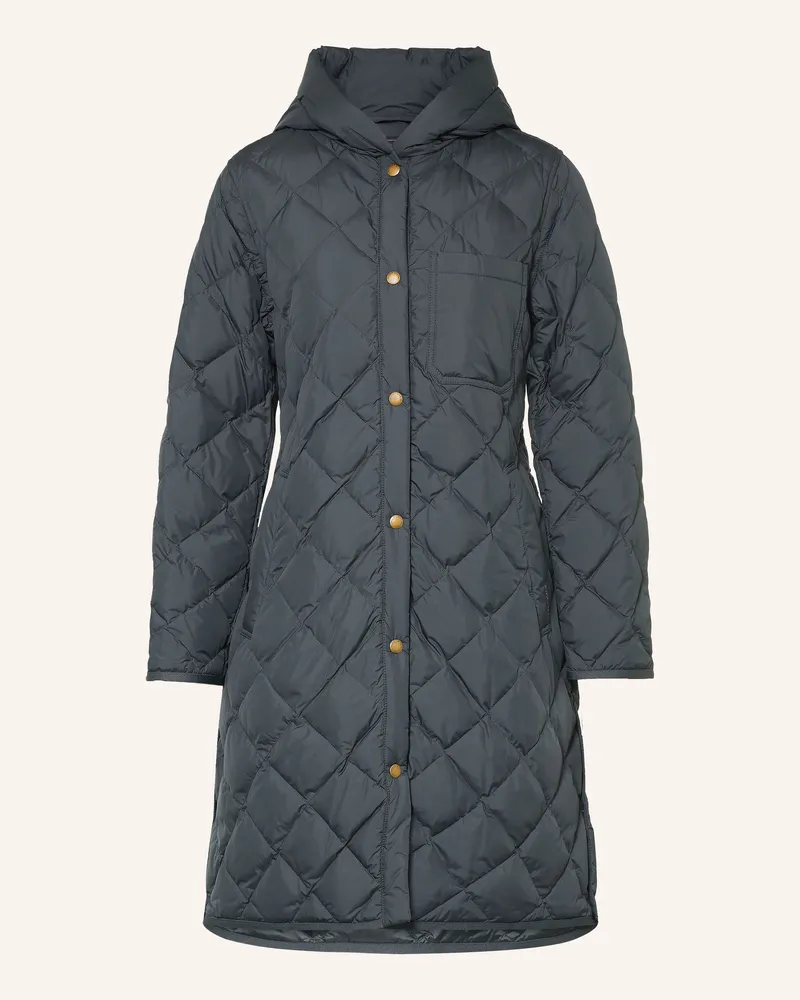 Woolrich Lightweight-Daunenmantel grau Dunkelgrau