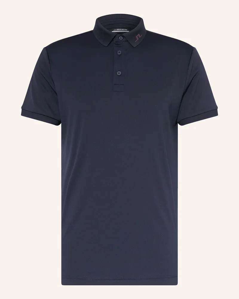 J.Lindeberg Funktions-Poloshirt Dunkelblau