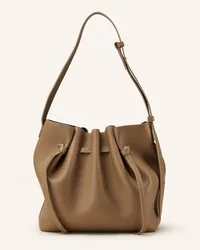 YUZEFI Hobo-Bag SCALLOP LARGE Beige