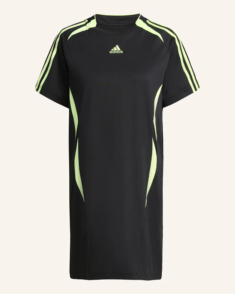 adidas TEAMGEIST ADICOLOR T-SHIRT-KLEID Schwarz