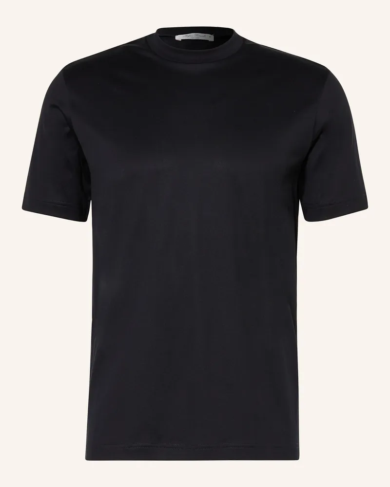 Stefan Brandt T-Shirt blau Dunkelblau