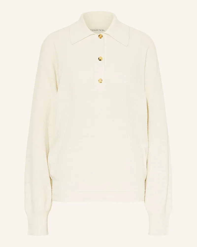Calvin Klein Seidenpullover Helga weiss Weiss