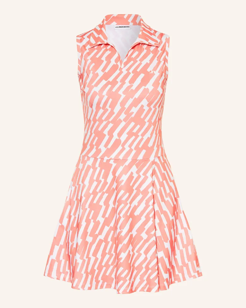 J.Lindeberg Golfkleid Hellrot