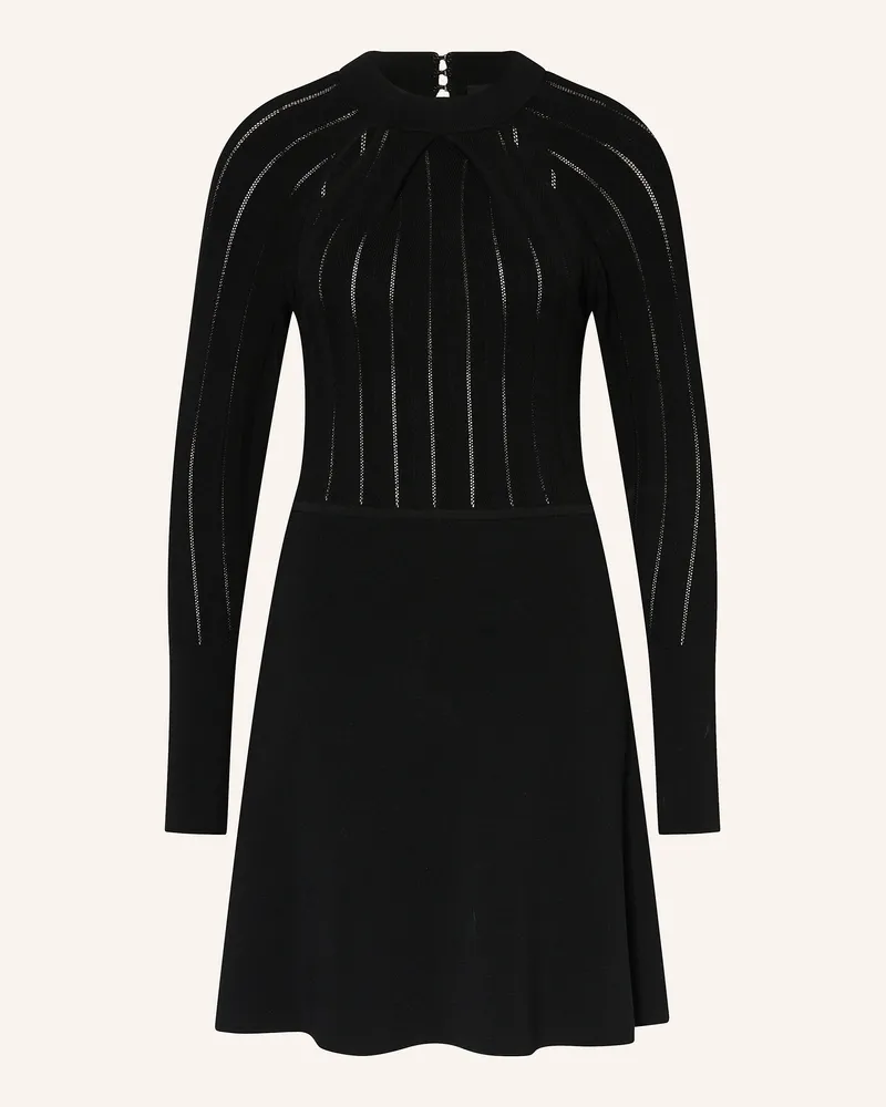 HUGO BOSS Strickkleid FUCCIA mit Cut-outs Schwarz