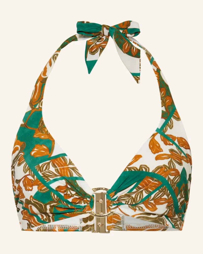 Maryan Mehlhorn Neckholder-Bikini-Top PERCEPTIONS Ecru