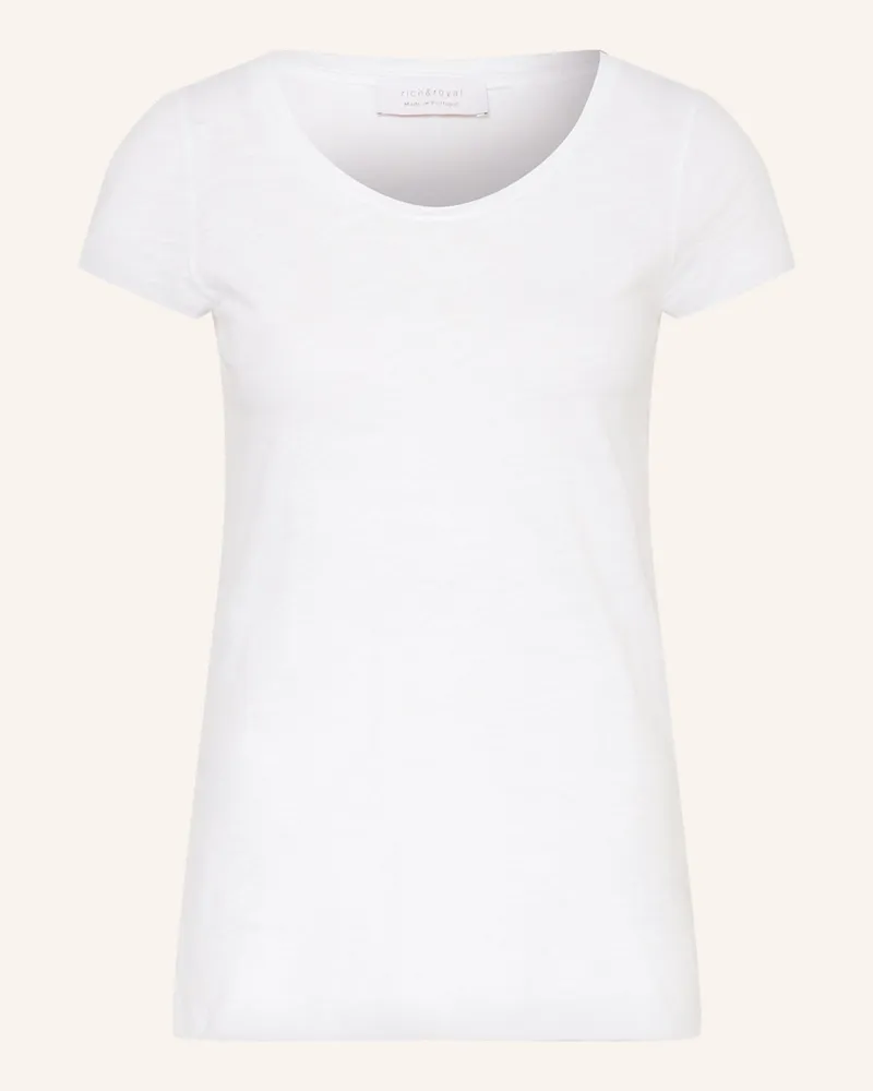 Rich&Royal T-Shirt Weiss
