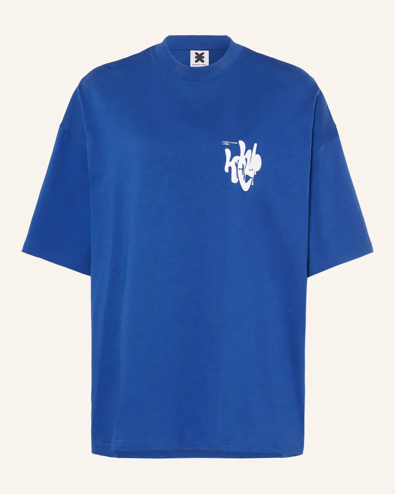 Karo Kauer Oversized-Shirt blau Blau