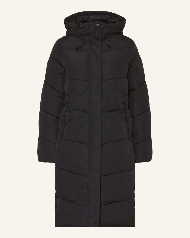 only Steppmantel schwarz Schwarz