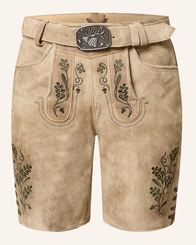 Spieth & Wensky Trachten-Lederhose FREISTADT Hellbraun