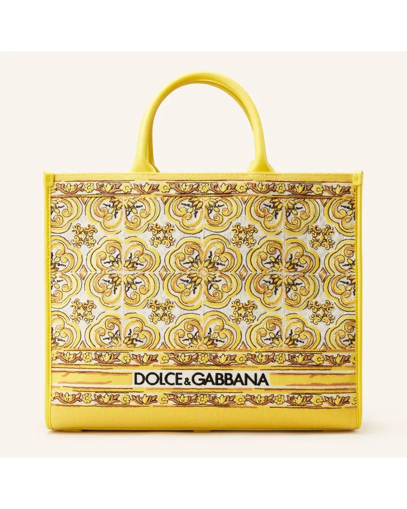 Dolce & Gabbana Shopper DG DAILY MEDIUM Gelb