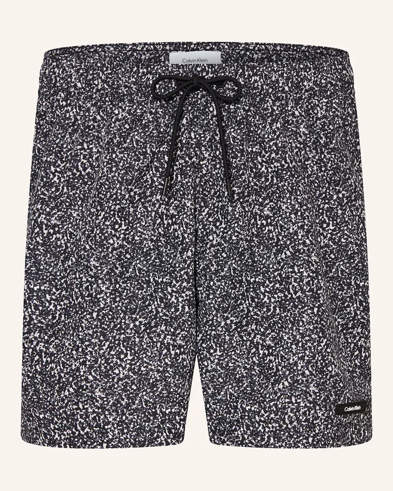 Calvin Klein Badeshorts Ck Essentials blau Dunkelgrau