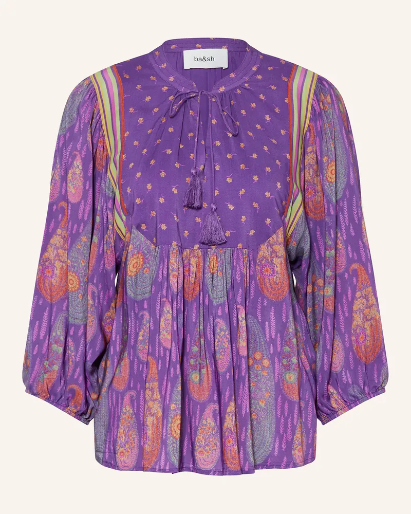 ba&sh Blusenshirt LASSIE Lila