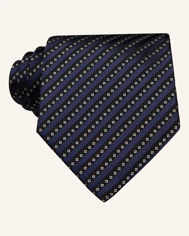 Ermenegildo Zegna Krawatte Dunkelblau