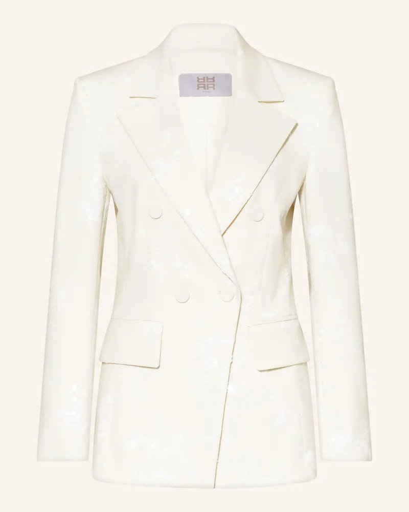 Riani Blazer mit Pailletten Ecru
