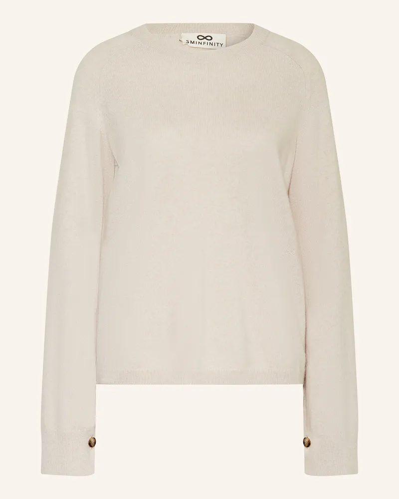 SMINFINITY Pullover Mit Cashmere beige Beige
