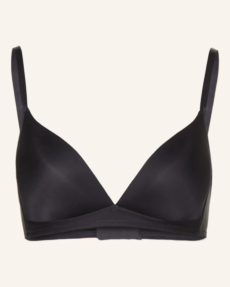Hanro Schalen-Bh Satin Deluxe Aus Satin schwarz Schwarz